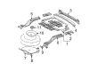 Diagram for 2001 Mercedes-Benz ML55 AMG Floor Pan - 163-610-03-61