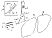 Diagram for 2023 Mercedes-Benz GLA45 AMG Pillar Panels - 247-690-95-01-8U11