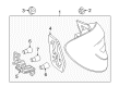 Diagram for 2015 Mercedes-Benz B Electric Drive Tail Light - 246-906-84-00