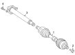 Diagram for 2023 Mercedes-Benz GLB250 Axle Shaft - 118-330-39-01