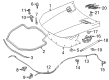 Diagram for 2015 Mercedes-Benz SL550 Hood Release Cable - 231-880-17-02-64