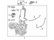 Diagram for 2022 Mercedes-Benz S580 Fuel Tank Strap - 223-470-15-00