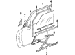 Diagram for Mercedes-Benz 300D Weather Strip - 123-725-10-65