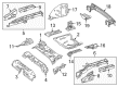 Diagram for Mercedes-Benz B250e Floor Pan - 246-610-01-75