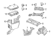 Diagram for 2017 Mercedes-Benz GLE63 AMG S Relay Boxes - 166-540-93-15