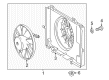 Diagram for Mercedes-Benz E320 Cooling Fan Assembly - 001-500-35-93