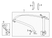 Diagram for Mercedes-Benz CLK320 Seat Belt - 208-860-06-85-8G75