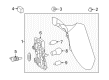 Diagram for 2018 Mercedes-Benz GLA250 Back Up Light - 156-906-02-57