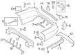 Diagram for 2012 Mercedes-Benz E63 AMG Bumper - 212-880-94-45-9999