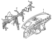 Diagram for 2023 Mercedes-Benz C300 Instrument Cluster - 206-680-81-05-9051