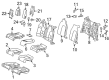 Diagram for 2015 Mercedes-Benz E400 Seat Cushion Pad - 207-920-04-50