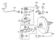 Diagram for 2003 Mercedes-Benz ML55 AMG Brake Booster - 001-430-07-08