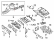 Diagram for Mercedes-Benz S560 Floor Pan - 217-610-39-00