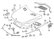 Diagram for Mercedes-Benz G63 AMG Hood Latch - 212-880-00-60