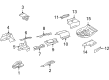 Diagram for 2007 Mercedes-Benz CL550 Exhaust Heat Shield - 221-682-03-71