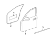 Diagram for 2012 Mercedes-Benz C63 AMG Weather Strip - 204-690-36-62