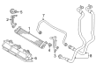 Diagram for 2003 Mercedes-Benz SL55 AMG Engine Oil Cooler - 220-500-05-00