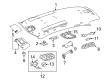 Diagram for 2008 Mercedes-Benz R350 Interior Lights - 164-820-21-23