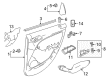 Diagram for Mercedes-Benz B250e Weather Strip - 246-735-09-00