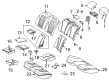 Diagram for Mercedes-Benz S500 Cup Holder - 223-813-03-00