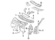 Diagram for Mercedes-Benz 300SD Dash Panels - 123-620-03-08