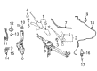 Diagram for Mercedes-Benz C350 Windshield Wiper Arms - 204-820-01-44