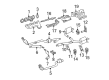 Diagram for 2003 Mercedes-Benz CLK55 AMG Exhaust Hanger - 203-492-21-41