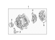 Diagram for Mercedes-Benz ML350 Alternator - 013-154-56-02-83