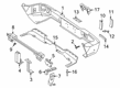 Diagram for 2020 Mercedes-Benz G63 AMG Bumper Reflector - 463-826-03-00