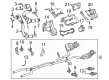 Diagram for Mercedes-Benz AMG GT 63 Muffler - 290-490-54-00