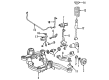 Diagram for 1993 Mercedes-Benz 600SEC Coil Springs - 140-321-23-04