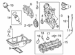 Diagram for Mercedes-Benz Sprinter 3500 Intake Manifold Gasket - 654-141-04-00-64