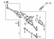 Diagram for Mercedes-Benz S65 AMG Rack and Pinions - 222-460-72-01-80