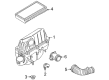 Diagram for 1999 Mercedes-Benz E300 Air Intake Hose - 606-094-07-09