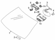 Diagram for 2021 Mercedes-Benz S560 Mirror Cover - 217-811-00-07-1B88