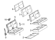 Diagram for 2003 Mercedes-Benz E320 Seat Cushion Pad - 210-930-00-16