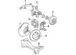 Diagram for 1985 Mercedes-Benz 190E Brake Dust Shield - 201-420-25-44