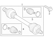 Diagram for Mercedes-Benz EQS 450+ SUV CV Joint Boot - 297-350-05-01