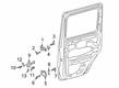 Diagram for Mercedes-Benz G550 Door Hinge - 463-720-41-03