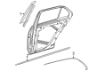 Diagram for Mercedes-Benz GLE580 Door Moldings - 167-730-68-07