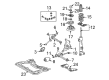 Diagram for 2003 Mercedes-Benz CLK55 AMG Axle Support Bushings - 203-333-02-14-27