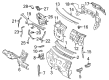 Diagram for 2014 Mercedes-Benz CL600 Battery Hold Downs - 170-626-00-33