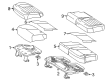 Diagram for 2015 Mercedes-Benz ML400 Seat Cover - 166-920-98-13-8P26