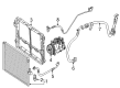 Diagram for 2013 Mercedes-Benz SL550 A/C Condenser - 099-500-15-54