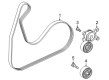 Diagram for 2019 Mercedes-Benz CLA45 AMG Belt Tensioner - 260-200-39-00