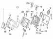 Diagram for 2019 Mercedes-Benz G63 AMG Seat Heater Pad - 463-906-20-01