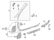 Diagram for 2020 Mercedes-Benz C300 Pillar Panels - 205-690-53-05-9F93