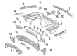 Diagram for 2005 Mercedes-Benz C230 Bumper - 203-885-36-25