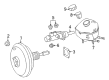 Diagram for 2022 Mercedes-Benz Sprinter 3500 Brake Master Cylinder Reservoir - 002-431-53-02