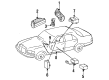 Diagram for 1990 Mercedes-Benz 300SE Window Switch - 124-820-45-10